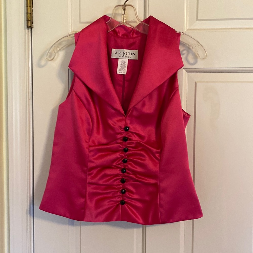 Satin top